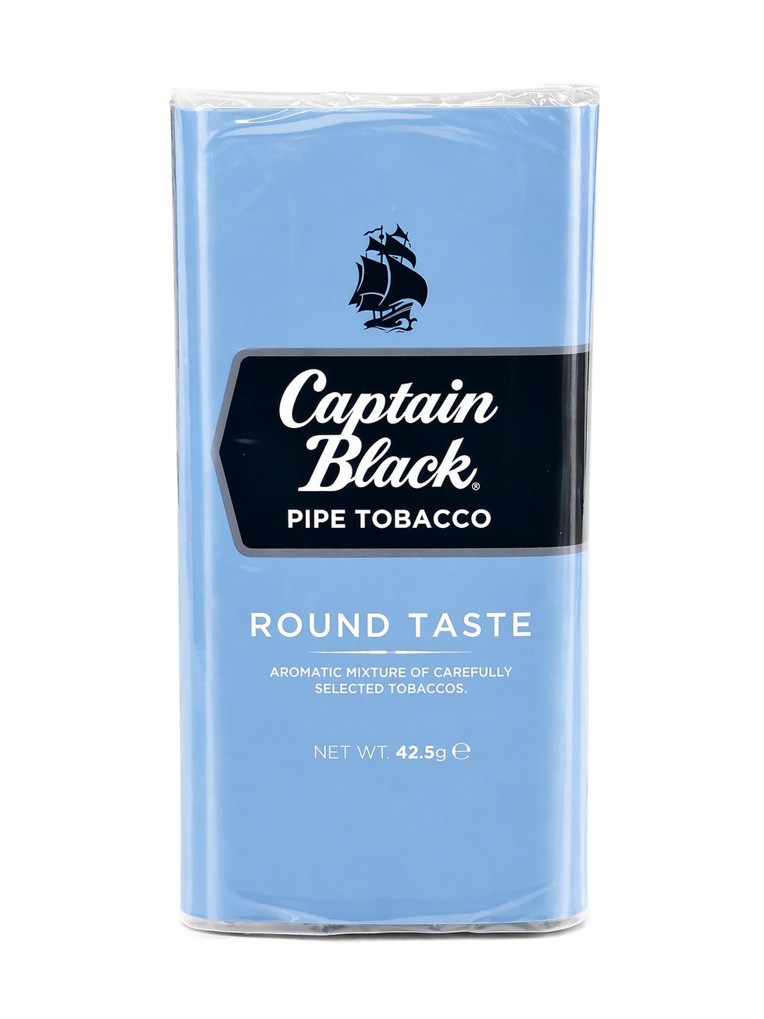 AL KHUMERY Captain Black Round Taste Pipe Tobacco – Aromatic Blend, 42.5g Pouch | UAE
