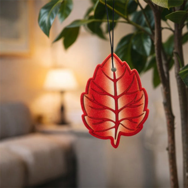 20-Day Long-Lasting Leaf Air Freshener 🌿 – Hanging Fragrance for Car, Home & Office | Available at Al Khumery UAE