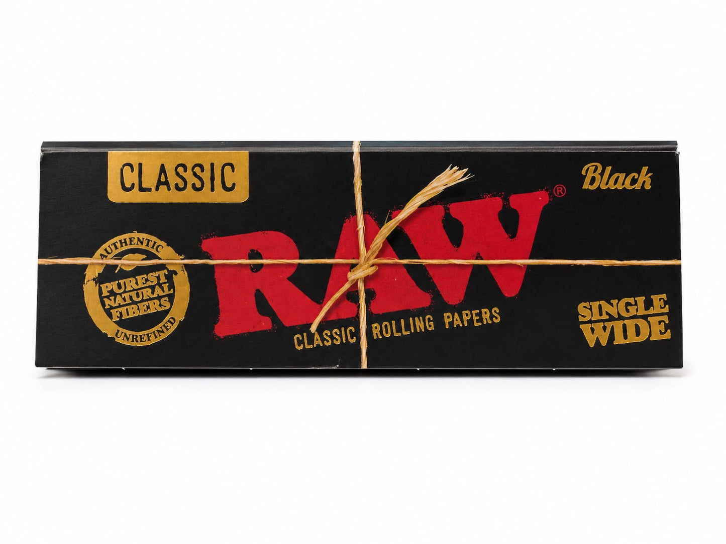 RAW Classic Black Single Wide