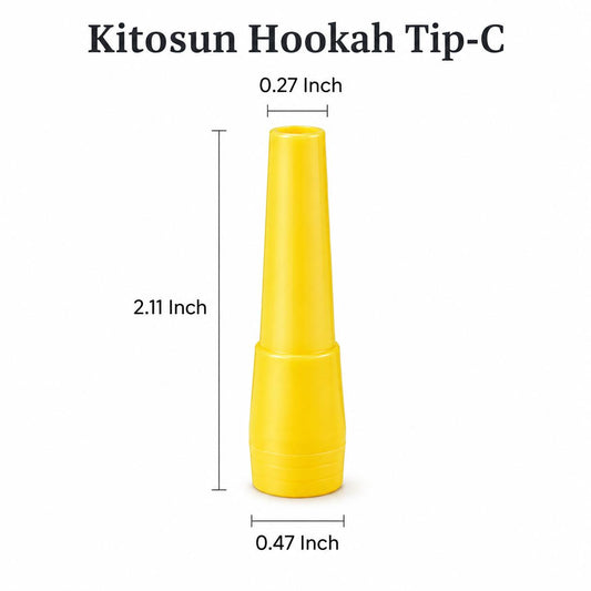 AL KHUMERY - Disposable Hookah Mouth Tip ( 5.3 cm 100 pieces )