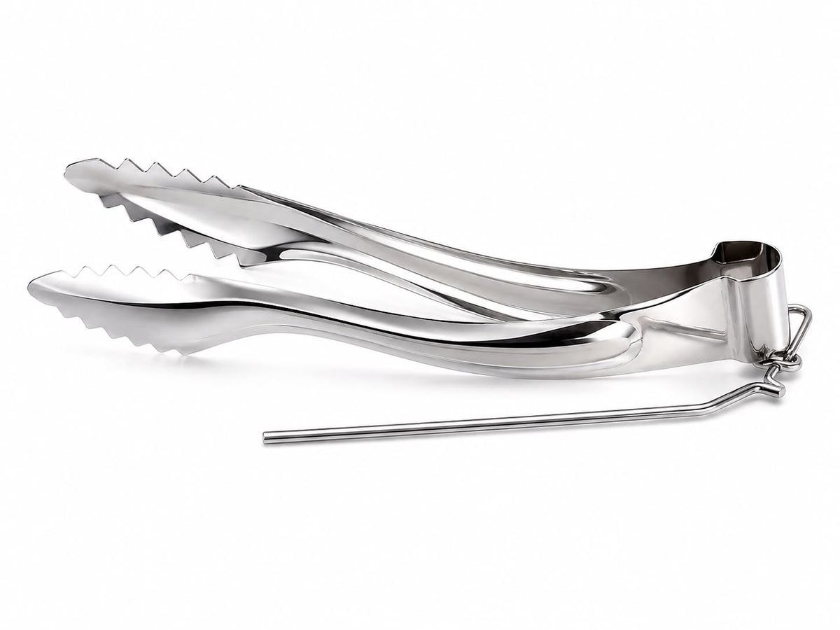 Richman Hookah Coal Tongs 2 Pack – Stainless Steel, Serrated Grip, Heat Resistant