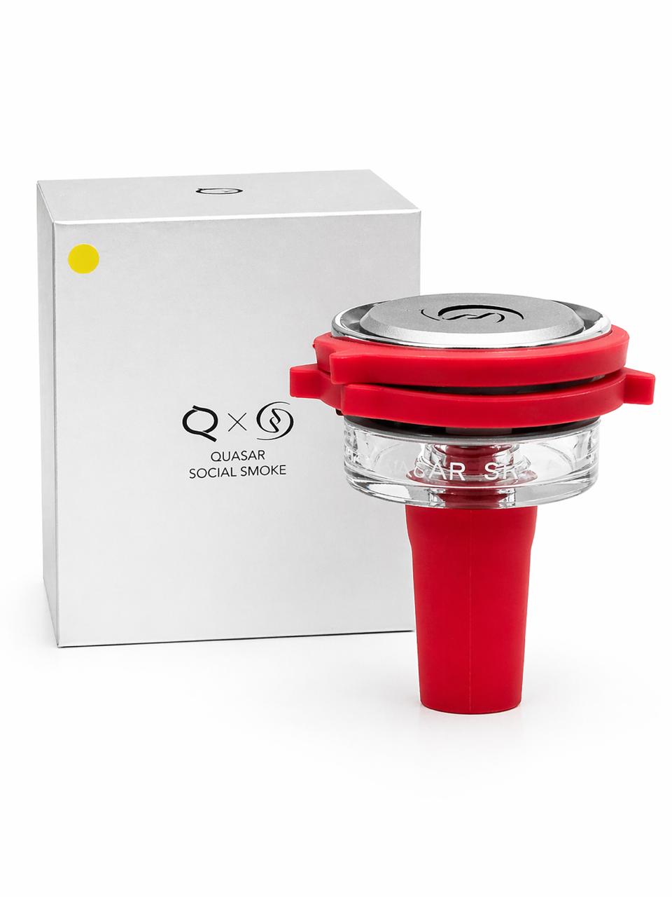 AL KHUMERY QUASAR X SOCIAL SMOKE PREMIUM HOOKAH BOWL – SHISHA RAS | HEAT MANAGEMENT LID | ACRYLIC BODY | UAE