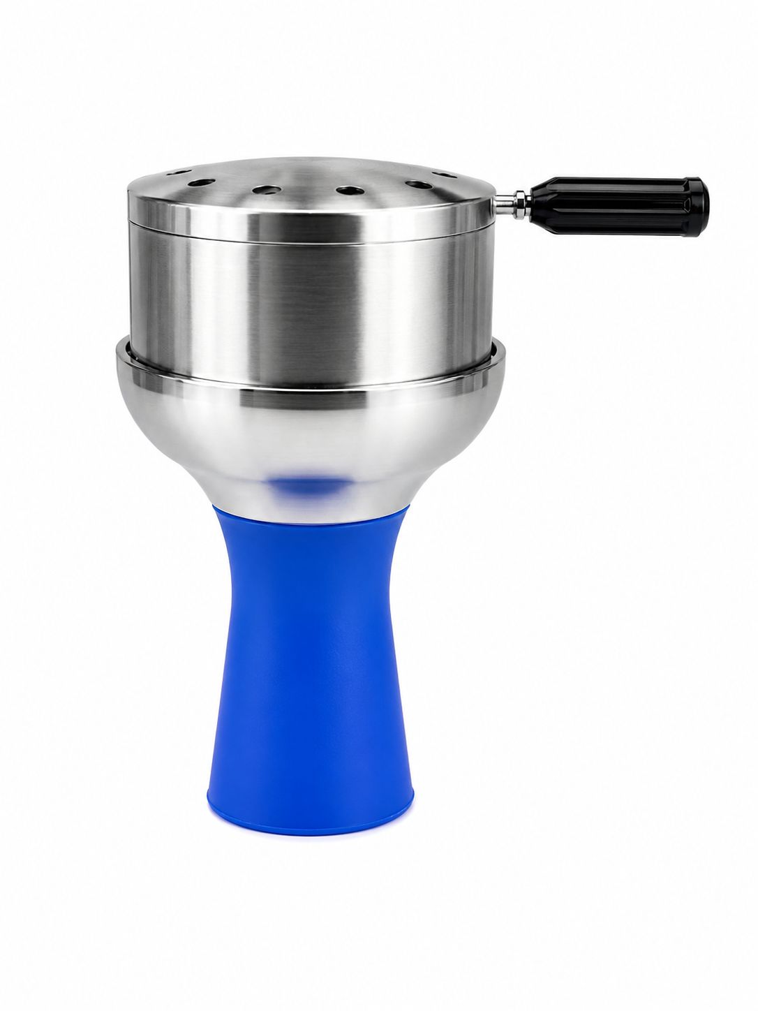 AL KHUMERY PREMIUM ALUMINIUM HOOKAH BOWL WITH HEAT MANAGEMENT DEVICE – SILICONE BASE SHISHA RAS | ROTATING CHARCOAL LID | MULTICOLOR | UAE