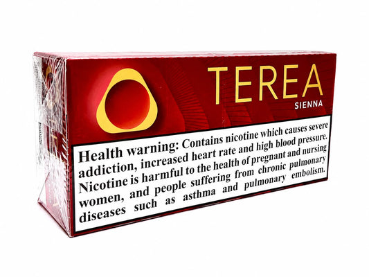 TEREA SIENNA Premium Heat-Not-Burn FOR IQOS Rich & Woody Real Blend Premium