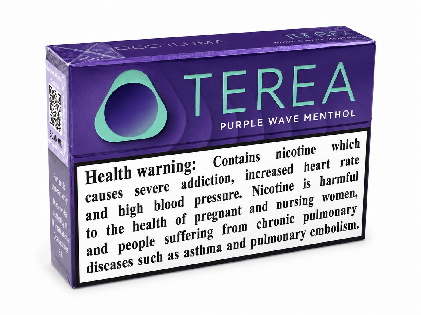 IQOS TEREA Purple Wave Menthol Heat Sticks – Bold Cooling Menthol Flavor 20 Sticks