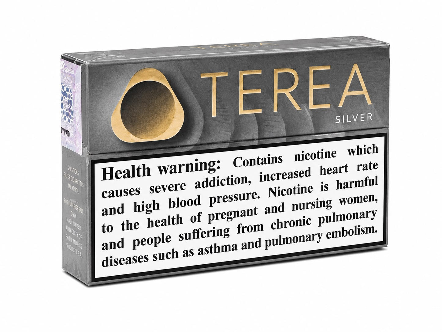 IQOS TEREA Silver Heat Sticks – Smooth Light Premium Tobacco 20 Sticks