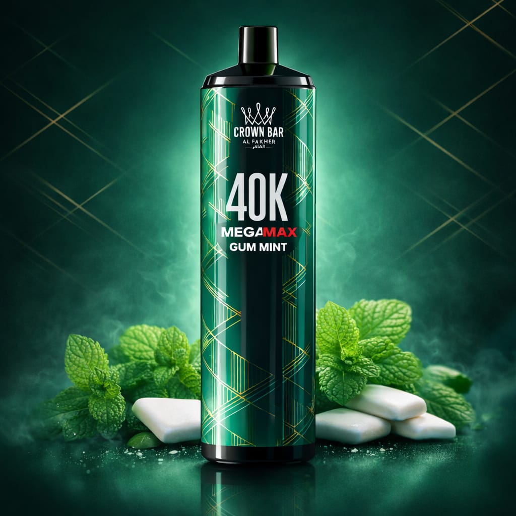 Al Fakher Crown Bar 40,000 Puffs Disposable Vape  | Rechargeable Long-Lasting Vape | AL KHUMERY