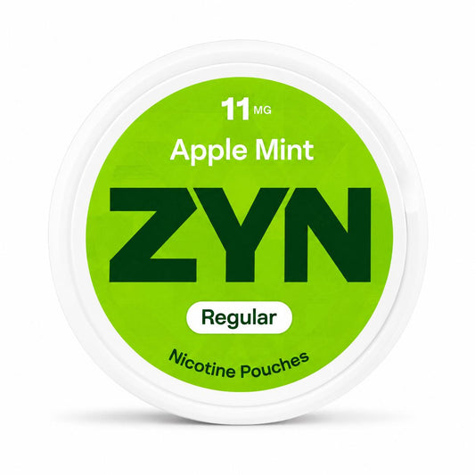 ZYN Apple Mint Regular Nicotine Pouches – 11mg (Strong)